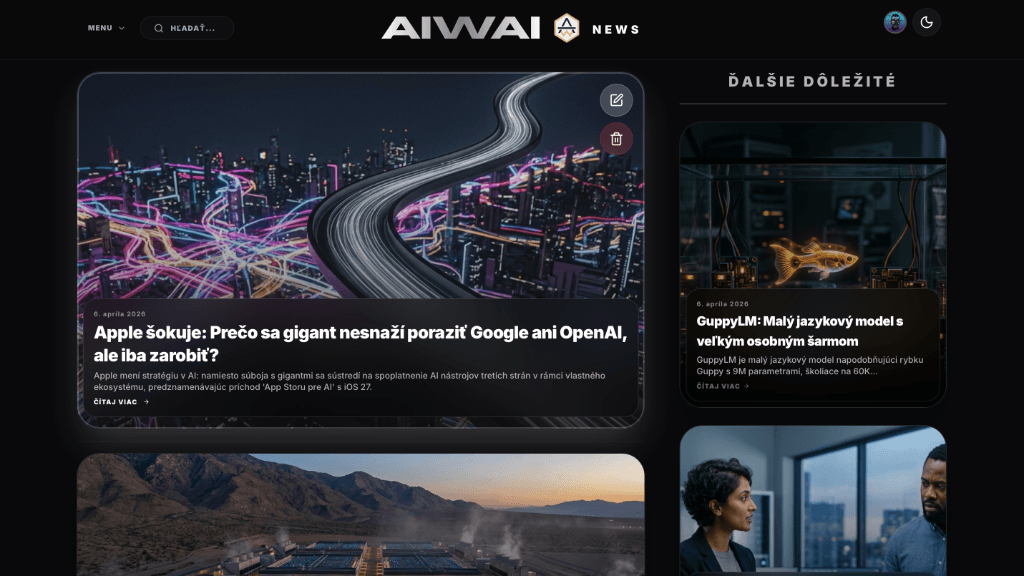 AIWai News Portal Preview